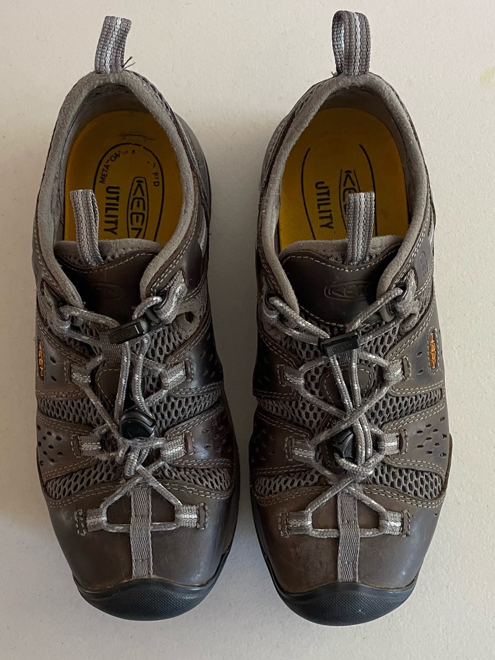 KEEN Steel Toe Atlanta Cool II Work Shoes Men's Size 9